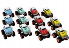 Lean-toys Auto 4x4 klasický model na velkých kolech 4 barvy