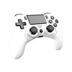 White Shark Bezdrátový Gamepad GPW-4006 CENTURION pro PS3/PS4, bílý