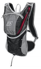 Force Cyklistický batoh TWIN PRO, barva černo-šedá - objem 14 litrů