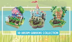 Educa Kreativní sada 3D Dream Gardens: Hrad 2v1