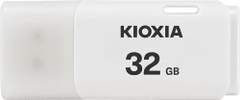 KIOXIA 32GB USB Flash Hayabusa 2.0 U202 bílý,