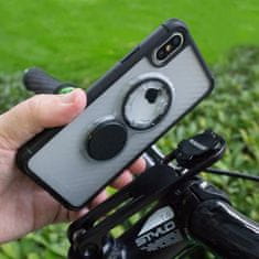 Rokform Kryt Crystal - Carbon Clear pro iPhone XS/X