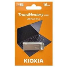 KIOXIA 16GB USB Flash Biwako 3.0 U366 stříbrný,