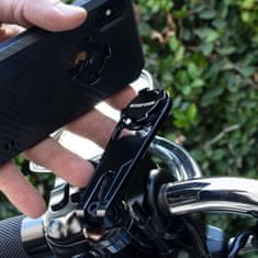 Rokform držák na řídítka motocyklu, černý, STANDARD Harley Davidson pro rozteč šroubů 1.65-1.45"