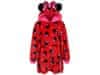 DISNEY Minnie Mouse Červená Dívčí mikina/Župan/Deka s kapucí Kapesní Kapsa Snuddie 146-170 cm