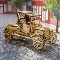 UGEARS 3d dřevěné mechanické puzzle historický automobil