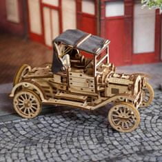 UGEARS 3d dřevěné mechanické puzzle historický automobil