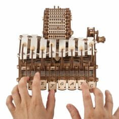 UGEARS 3d dřevěné mechanické puzzle programovatelná celesta