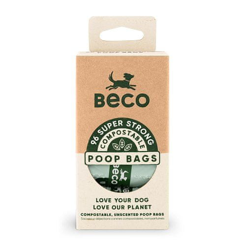 Beco Beco Ekologické sáčky na exkrementy 96 ks