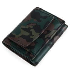 Lagen Pánská kožená peněženka BLC/5018/421 zelená/černá