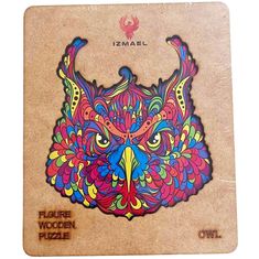 IZMAEL Dřevěné puzzle-Owl/S KP22552
