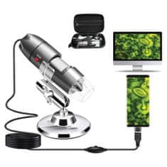 Cool Mango Profesionální digitální dětská mikroskopická kamera, mini mikroskop, 1600x zvětšení - Microscope