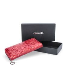 Carmelo červená dámská peněženka 2111 V CV
