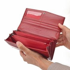 Carmelo červená dámská peněženka 2109 U CV