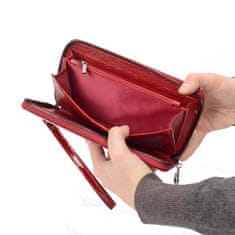 Carmelo červená dámská peněženka 2102 N CV