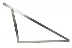 sapro FVE trojúhelníkový držák na rovnou střechu 15, AL, vertikální