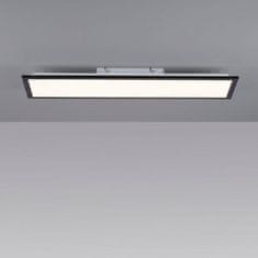 PAUL NEUHAUS LEUCHTEN DIREKT is JUST LIGHT LED panel svítidlo, stropní svítidlo, ploché, černá, hranaté, ploché 3000K
