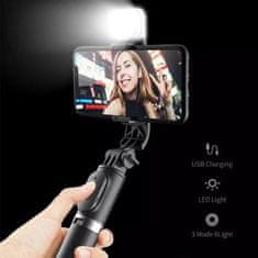 Mormark Selfie tyč 6v1 pro profesionální fotografie a videa, Selfie stick s bezdrátovým Bluetooth ovládáním, 70 cm | SELFIEPRO