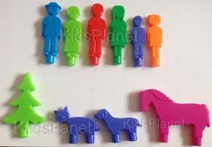 MEJ-POL Oplatky Lucky Family People Characters