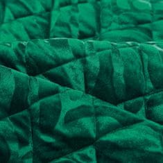 Eurofirany Dekorativní přehoz na postel KRISTIN3 230x260 tmavě zelený