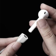 BASEUS Pouzdro / kryt + pásek na sluchátka pro Apple AirPods - šedá - Baseus