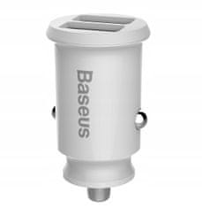 BASEUS Mini nabíječka do auta 3,1A + 2x USB - BASEUS