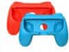 2x držák HandGrip / Joy-Con pro Nintendo Switch - červená / modrá
