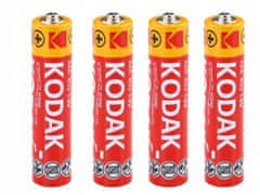 Kodak 4 x baterie KODAK R03 R3 AAA 1,5V