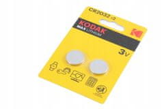 Kodak Lithiová baterie KODAK 3V CR2032 DL2032 5004LC SB-T51 / 2 ks.