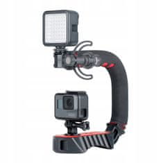 ULANZI Stabilizační stativ s držákem U-Grip pro DSLR fotoaparáty / fotoaparáty / kardany / sportovní fotoaparáty / Ulanzi