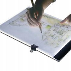 XREC Osvětlená kreslicí deska A4 LED / Light Pad