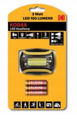Kodak Baterku čelní KODAK LED HEADLAMP 150lm IP44 3AAA