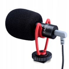 ULANZI Kondenzátorový mikrofon pro chytrý telefon/fotoaparát/kamkordér VM Q1