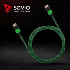 SAVIO Kabel, HDMI 2.0 3m kabel pro XBOX ONE X / ONE S