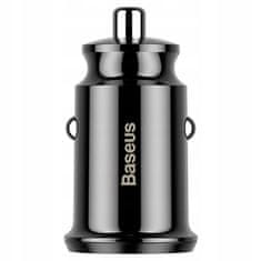 BASEUS Nabíječka do zapalovače cigaret 3,1A, 2x USB 5V - BASEUS