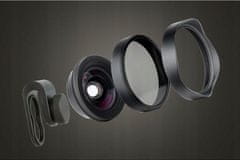 XREC Objektiv telefonu, Wide HD 16mm + CPL filtr