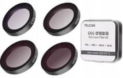 TELESIN Sada filtrů 5v1 ND CPL filtr pro Insta360 GO 2 / IS-FLT-GO2
