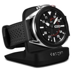 Spigen Bezdrátová Nabíječka S352 Night Stojan Samsung Galaxy Watch 3 / 4 Black