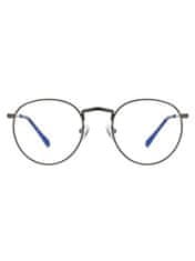 VeyRey Brýle blokující modré světlo oválné Doiley černá