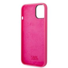 Karl Lagerfeld KLHCP14MSRSGRCF hard silikonové pouzdro iPhone 14 PLUS 6.7" pink Silicone RSG