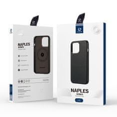 Dux Ducis Naples MagSafe kožené pouzdro na iPhone 14 PLUS 6.7" Dark brown