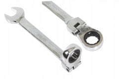 MAR-POL Klíče ráčnové očkoploché s kloubem 6ks 8-17mm M58604