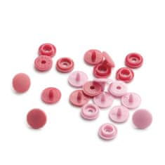 PRYM Mini patentky v růžové barvě 9 mm
