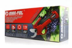 MAR-POL Aku zahradnické nůžky 7,2V, 22mm M83007