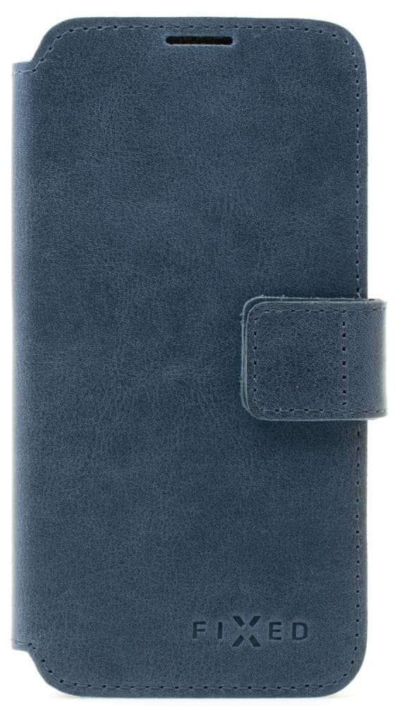 Levně FIXED Kožené pouzdro typu kniha ProFit pro Samsung Galaxy A53 5G FIXPFIT2-874-BL, modré