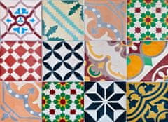 Crearreda Samolepicí kuchyňský panel Crearreda KP Colorful Tiles 67261 Různobarevné dlaždice