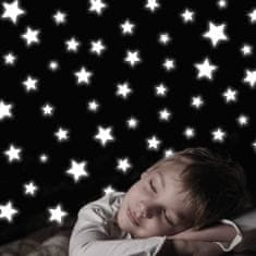 Crearreda Samolepicí dekorace Crearreda WA S Stars 77223 Svítící hvězdy