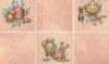 Samolepicí fólie GEKKOFIX 10217, 45 cm x 2 m | Béžové obkladačky s motivem nádob