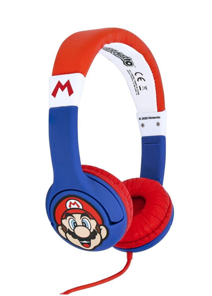 Levně OTL Technologies Super Mario Blue dětská sluchátka