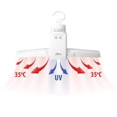 Media-Tech MT6518 Smart Airdryer UV - přenosný vzduchový sušák na oděv s UV-C zářičem